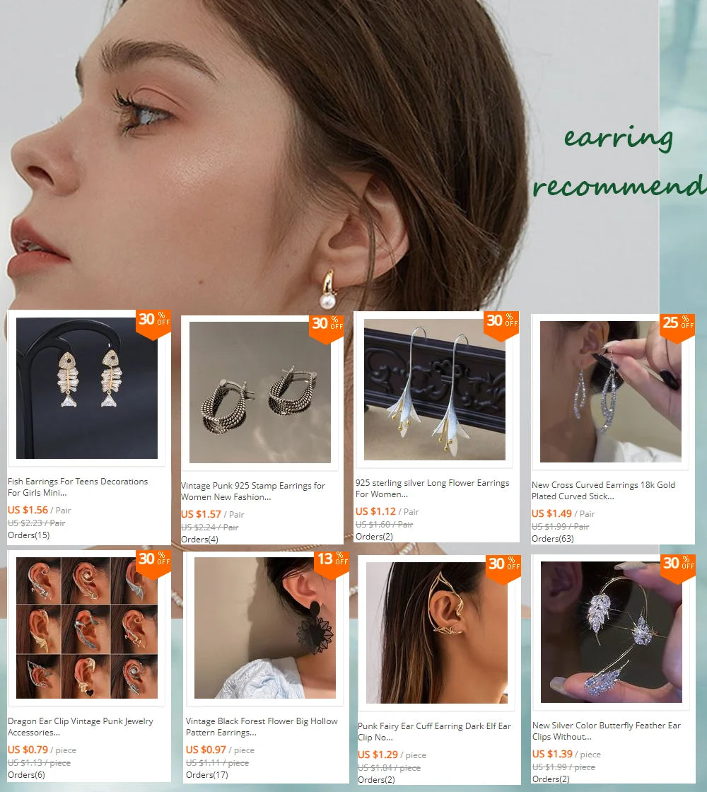 1PC Cartilage Helix Tragus Stud Earrings Ear Nail Stainless Steel Bar Piercing Crystal Body Jewelry Accessories Gifts